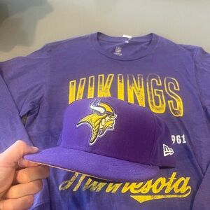 Minnesota Vikings New Era Fitted Hat